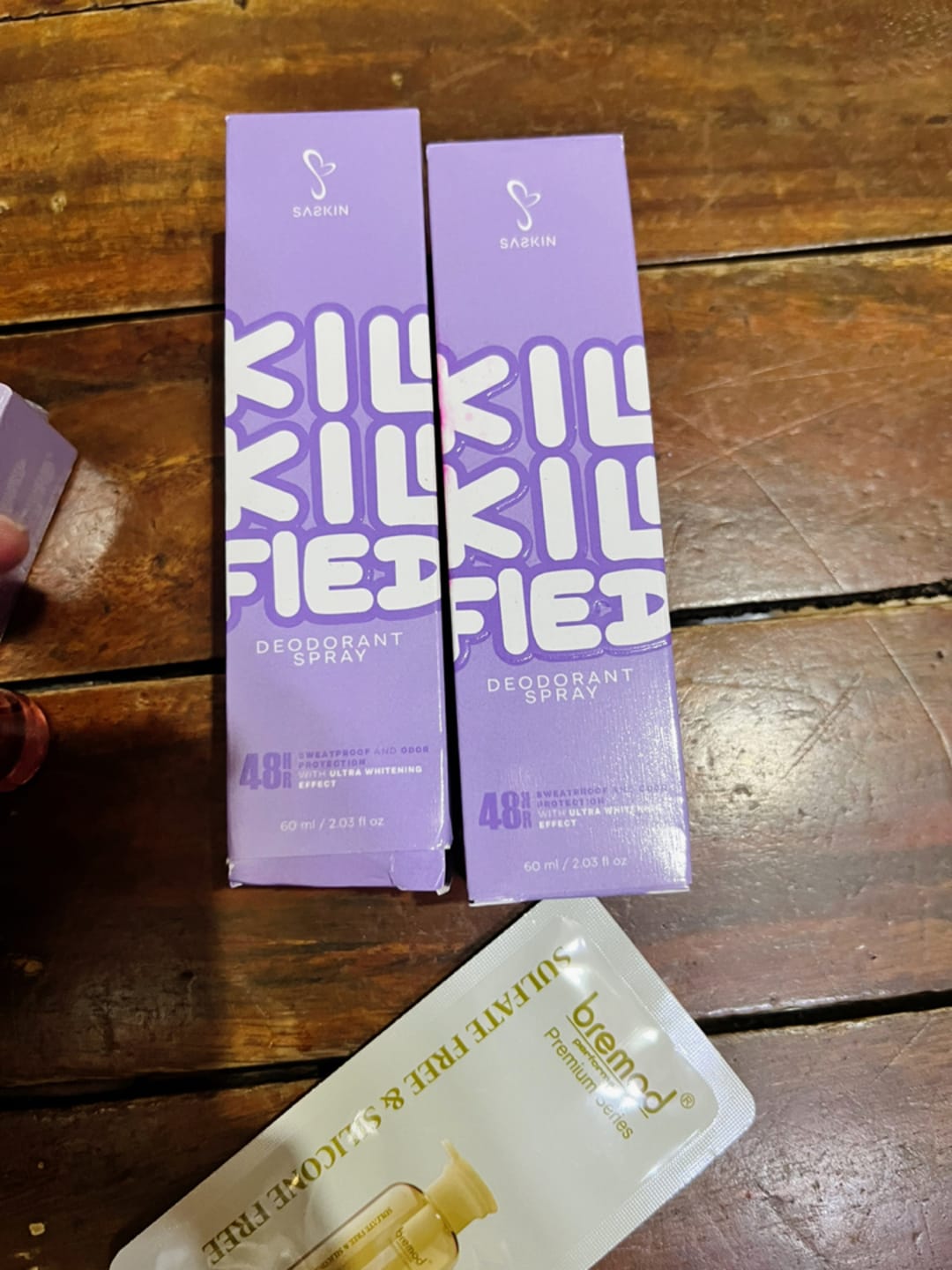 Customer photo review of KILI-KILI FIED Deo Spray By Sachzna