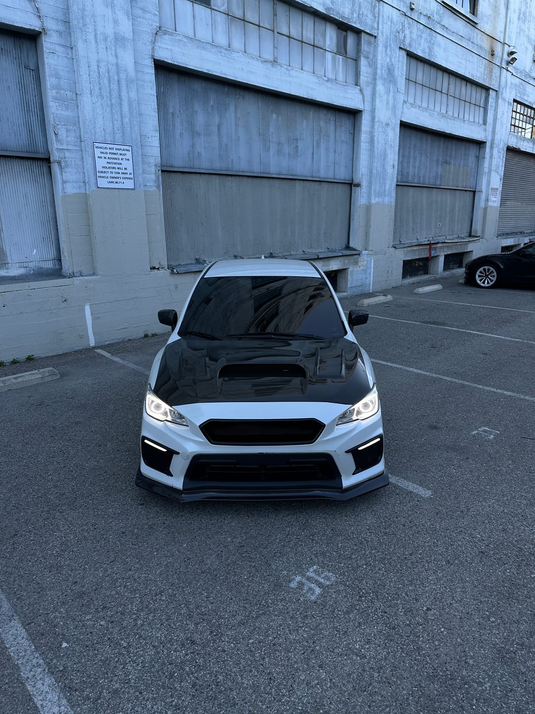 Customer photo review of 2018-21 Subaru WRX / STi CS Front Splitter Lip Ground Effect