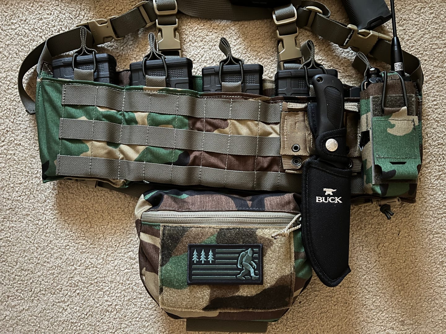 Customer photo review of Radio Pouch Baofeng/Pofung Medium GRIDLOK