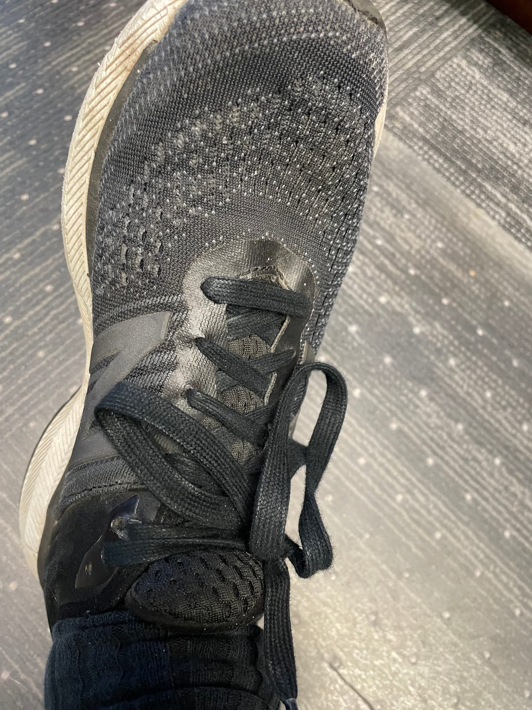 Customer photo review of Flat Waxed Cotton Shoe Laces