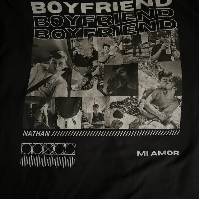 Customer photo review of Custom Only You Photo Tee