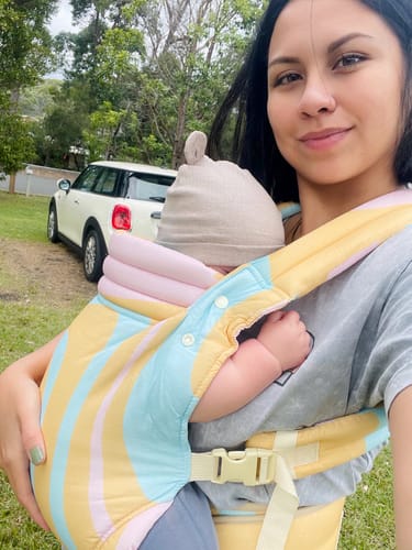 Customer photo review of Paddle-Pop Baby Carrier