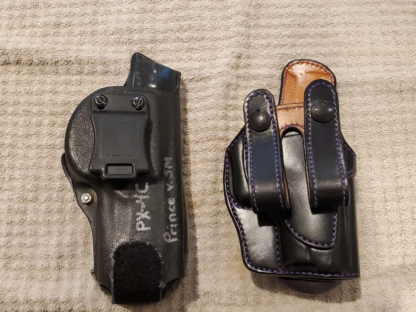 Customer photo review of Inside Waist Band Holster (IWB Holster)