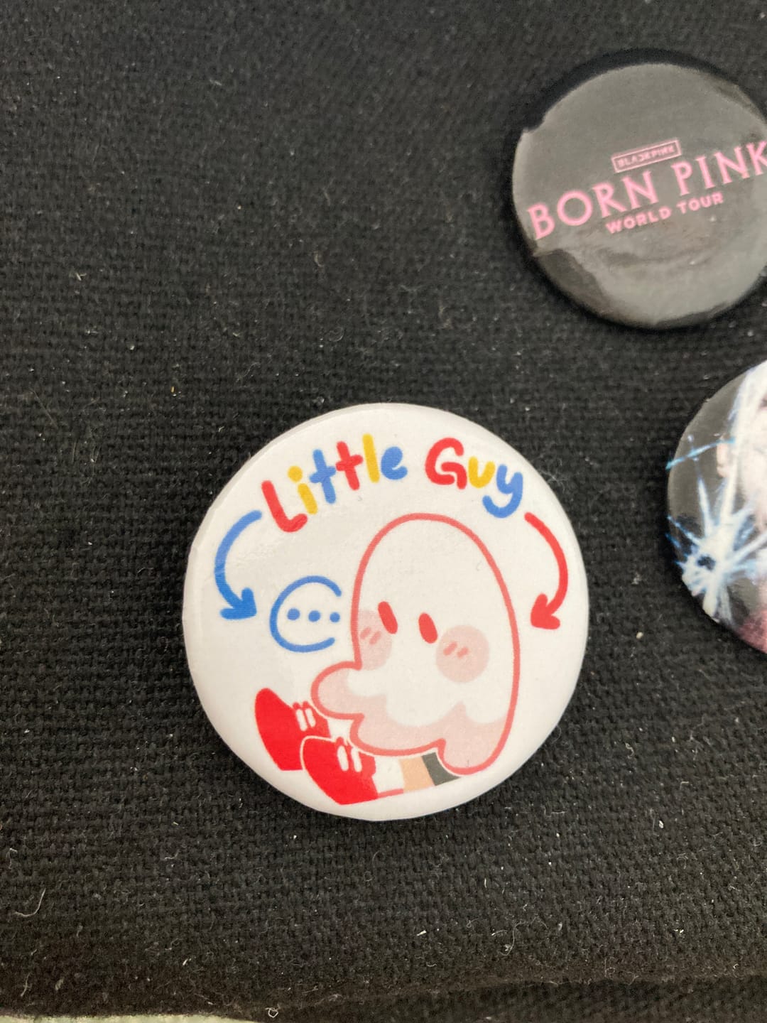 Customer photo review of Little Guy Buttons