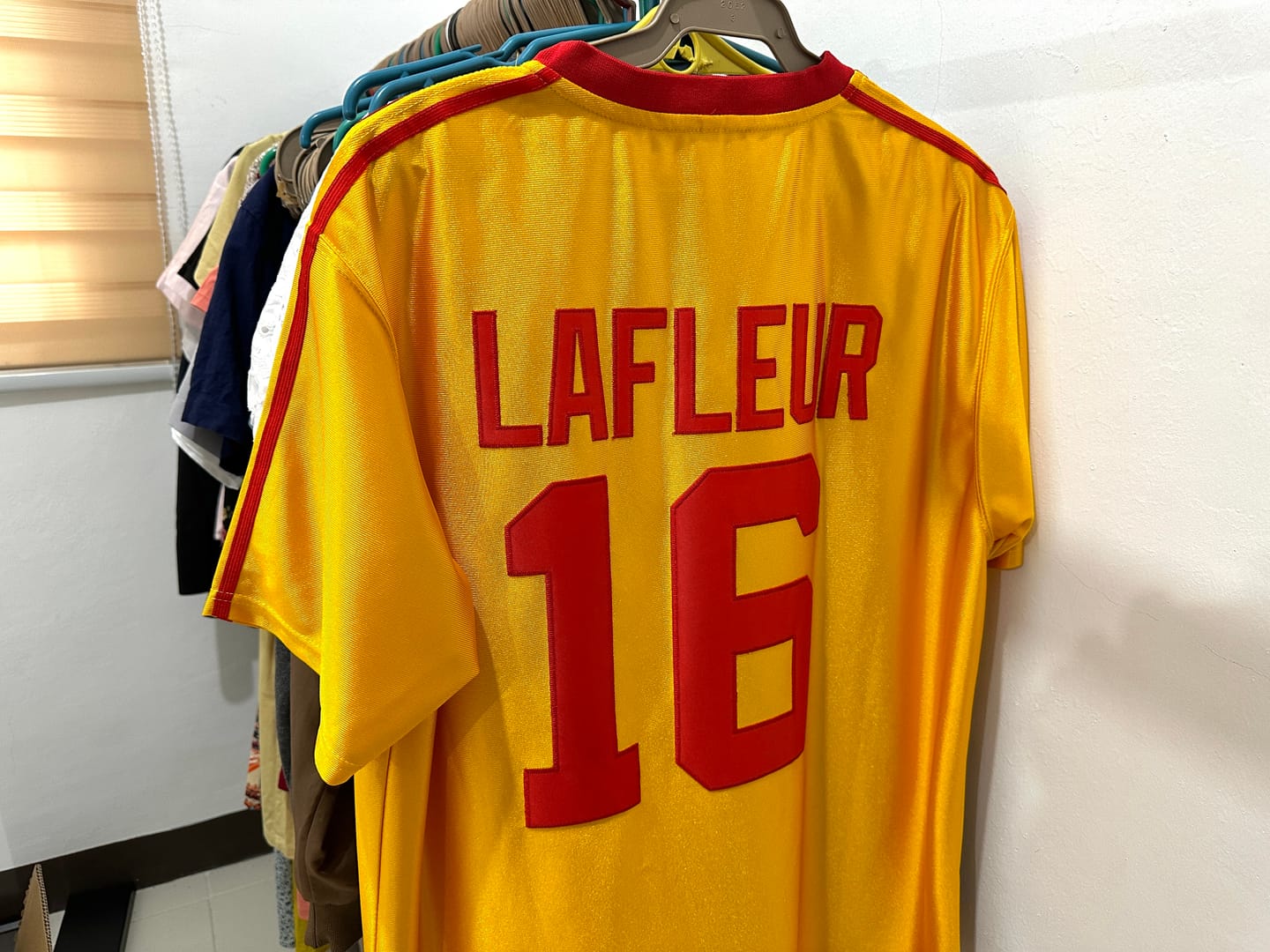 Customer photo review of Peter Lafluer Average Joe's Baseball Jersey