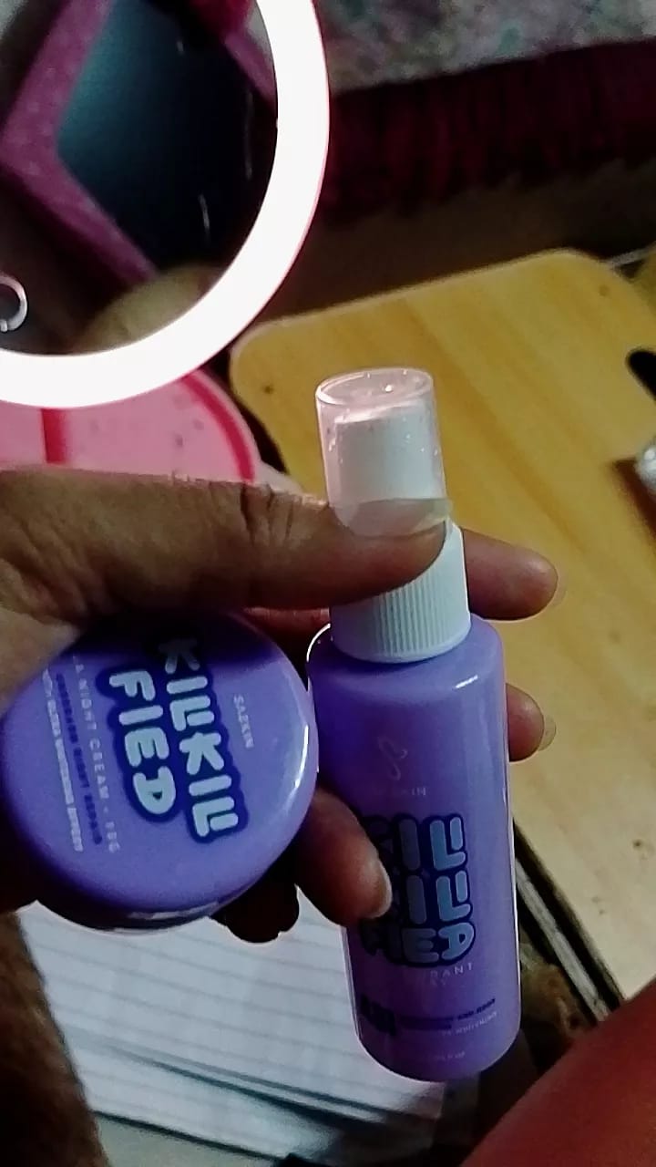 Customer photo review of KILI-KILI FIED Deo Spray By Sachzna