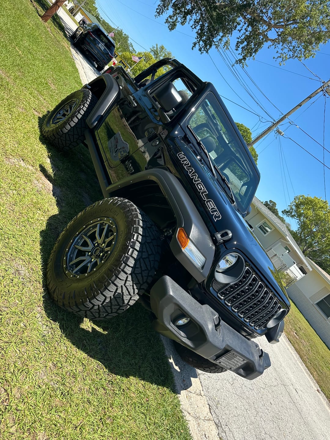 Customer photo review of Premium Hood Lettering | Set of 2