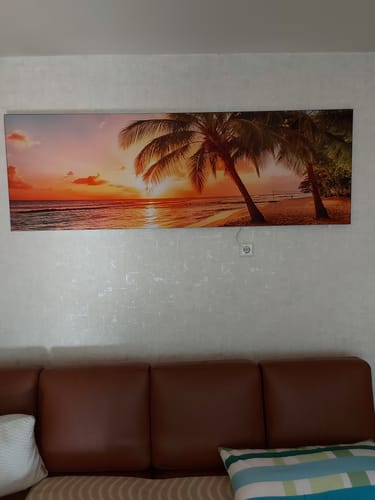 Customer photo review of Wechselmotiv | Strand von Barbados | Panorama