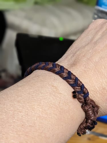 Customer photo review of Chevron Bracelet