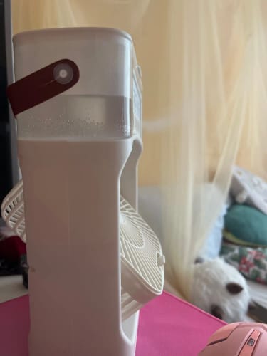 Customer photo review of MistWhisper Super 2.0 Portable Mist Fan