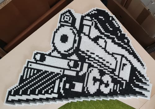 Customer photo review of 6000 Hama Midi Bügelperlen - Weiß