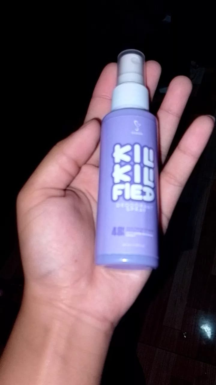 Customer photo review of KILI-KILI FIED Deo Spray By Sachzna