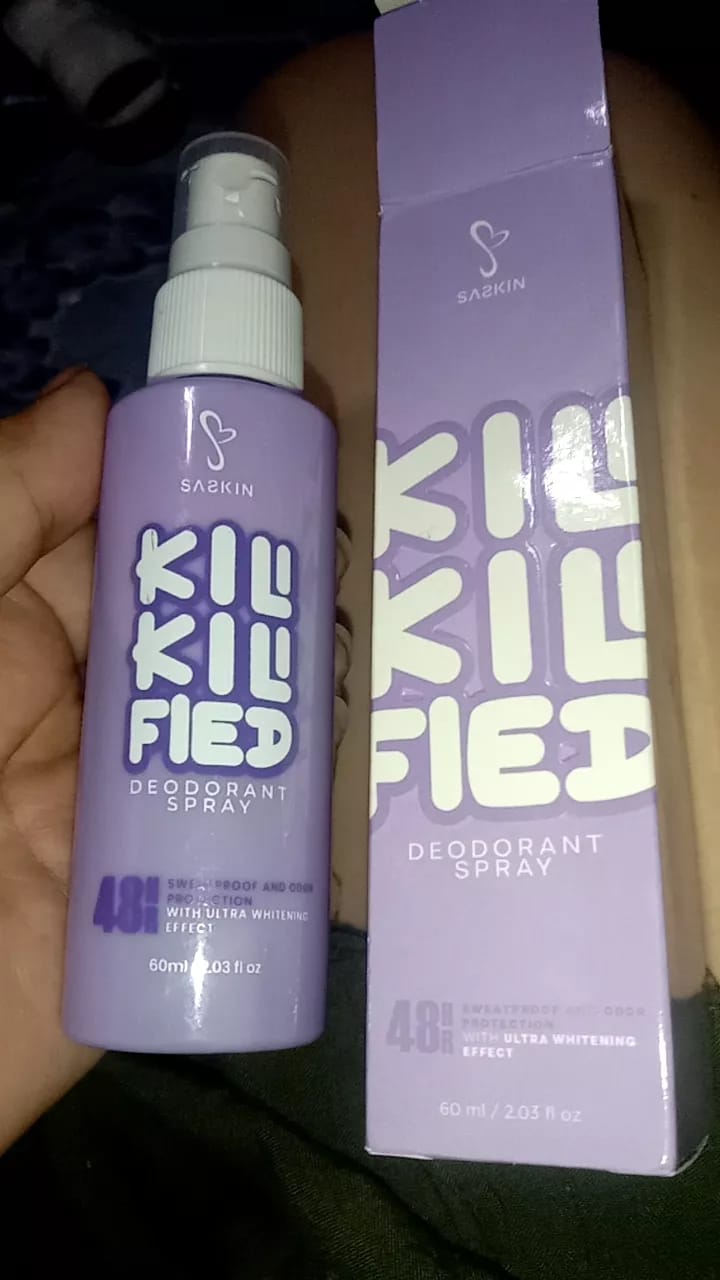 Customer photo review of KILI-KILI FIED Deo Spray By Sachzna