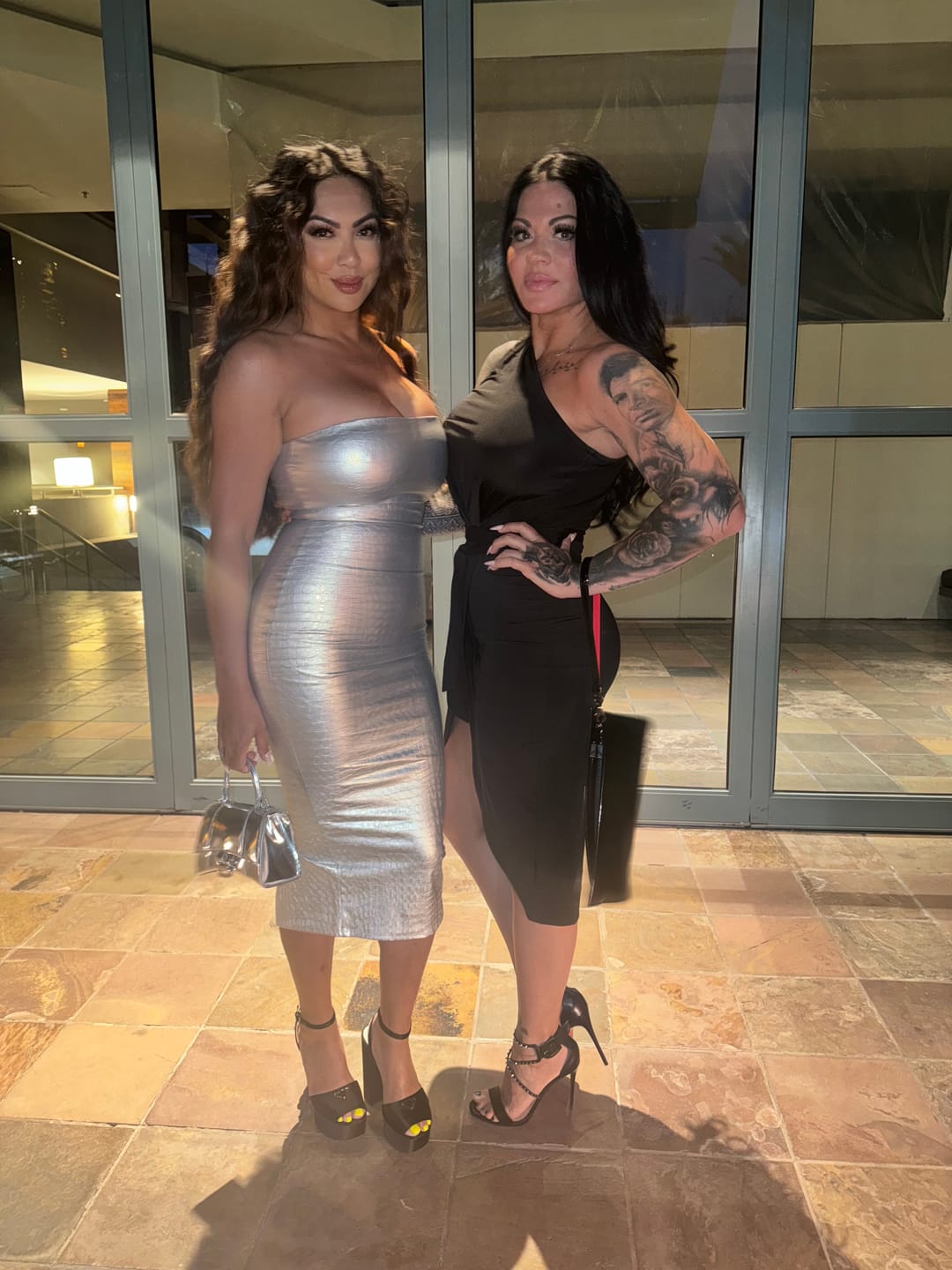Customer photo review of Celyn Black One Shoulder Dress