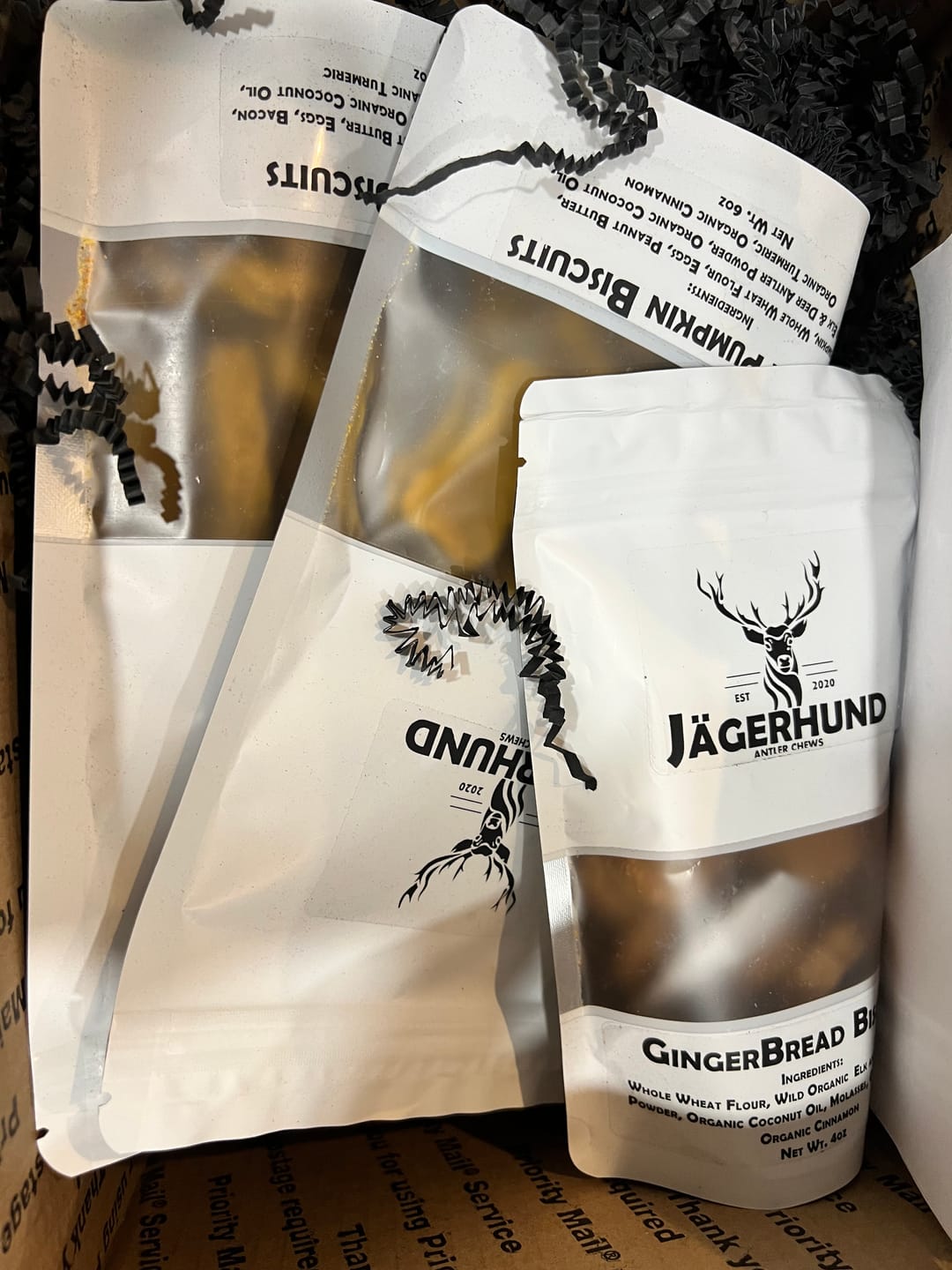 Customer photo review of PB & Bacon Biscuits