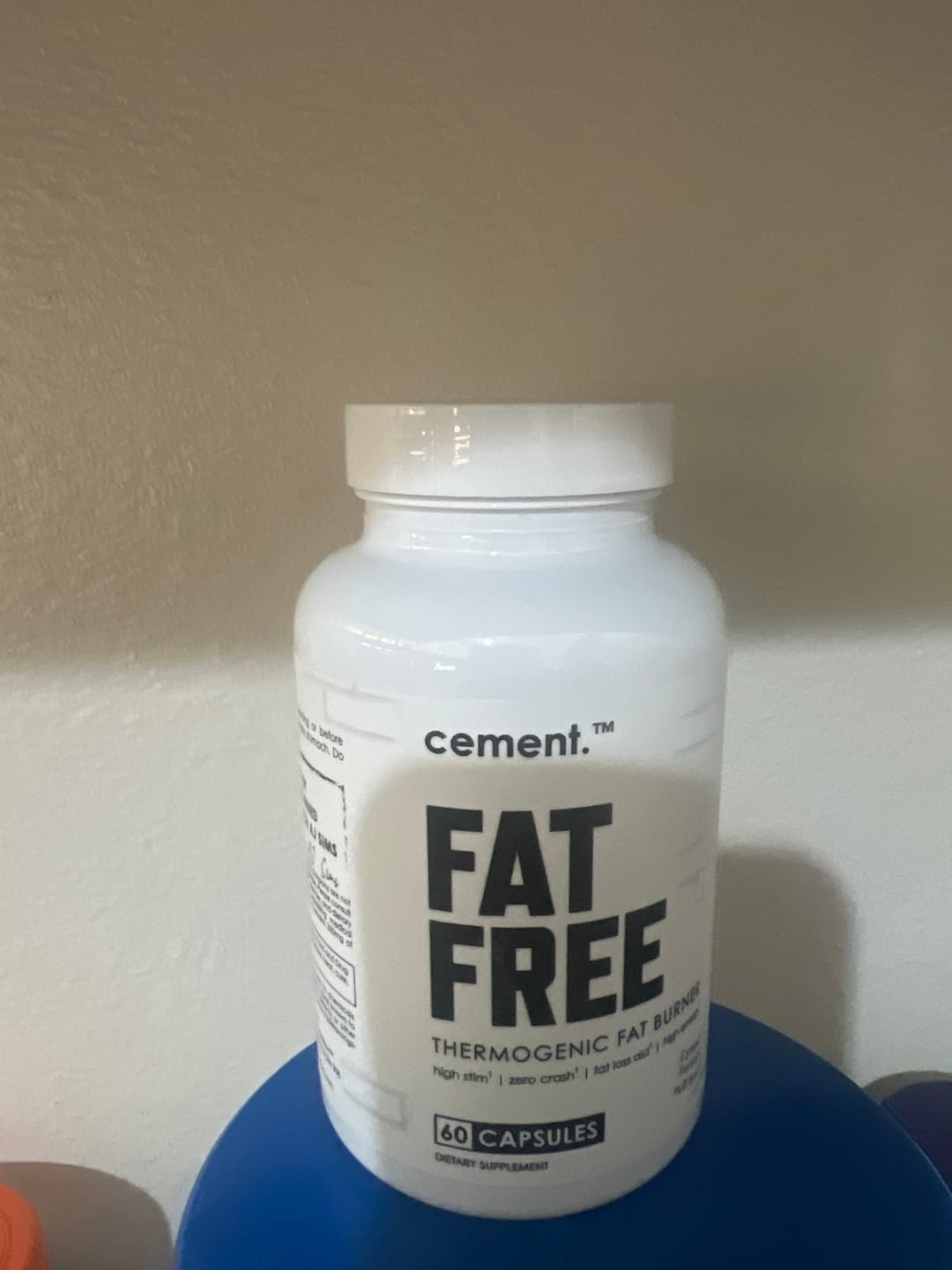 Customer photo review of Cement Factory FAT FREE Thermogenic Fat Burner
