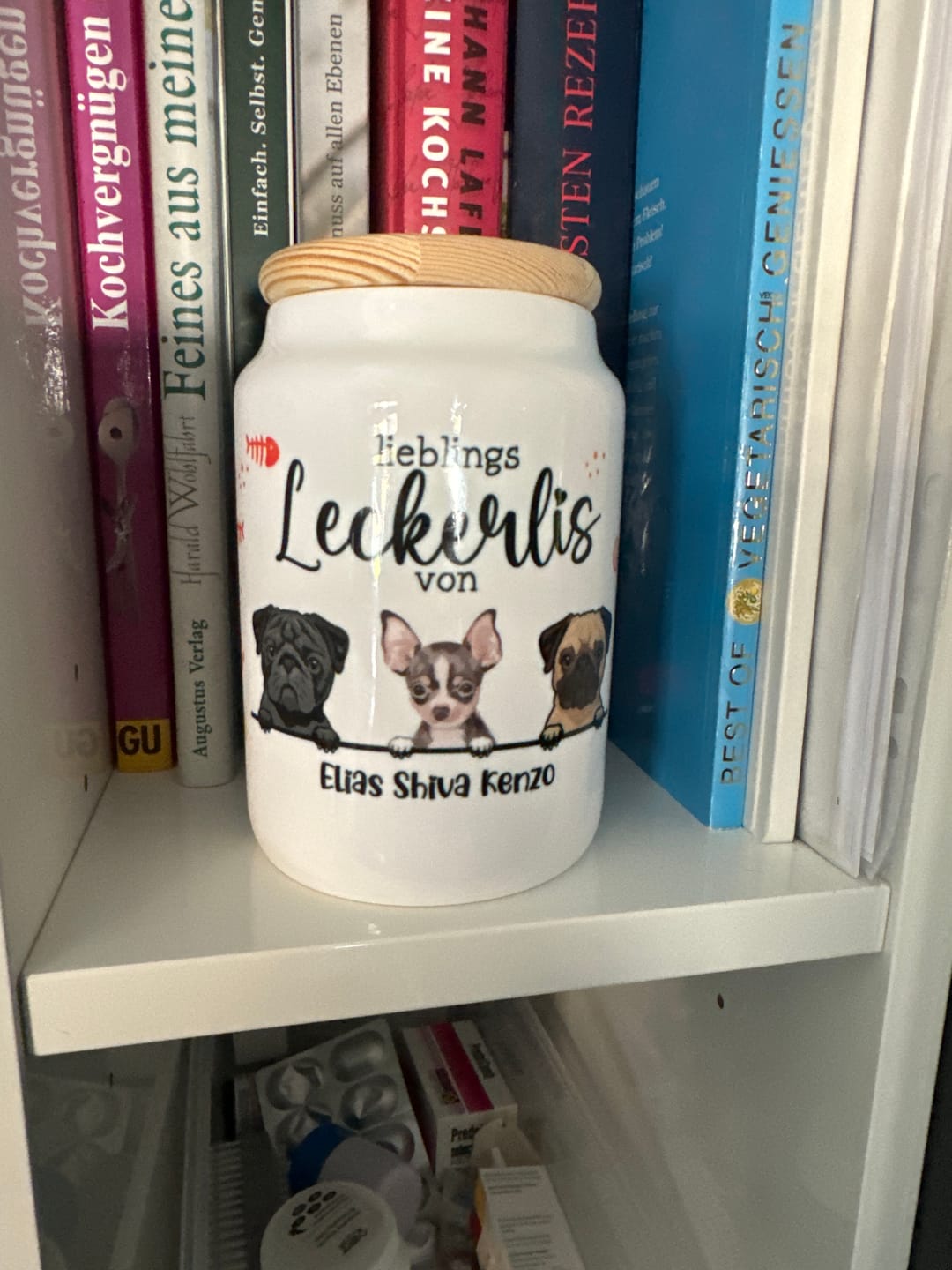 Customer photo review of Lieblings Leckerli - Individuelle Leckerlidose