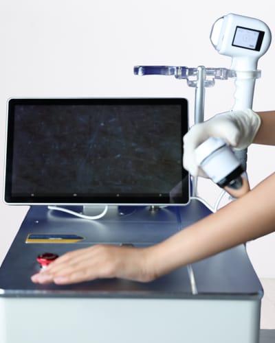 Customer photo review of Spot-Flex Android Triple Wave Diode Laser