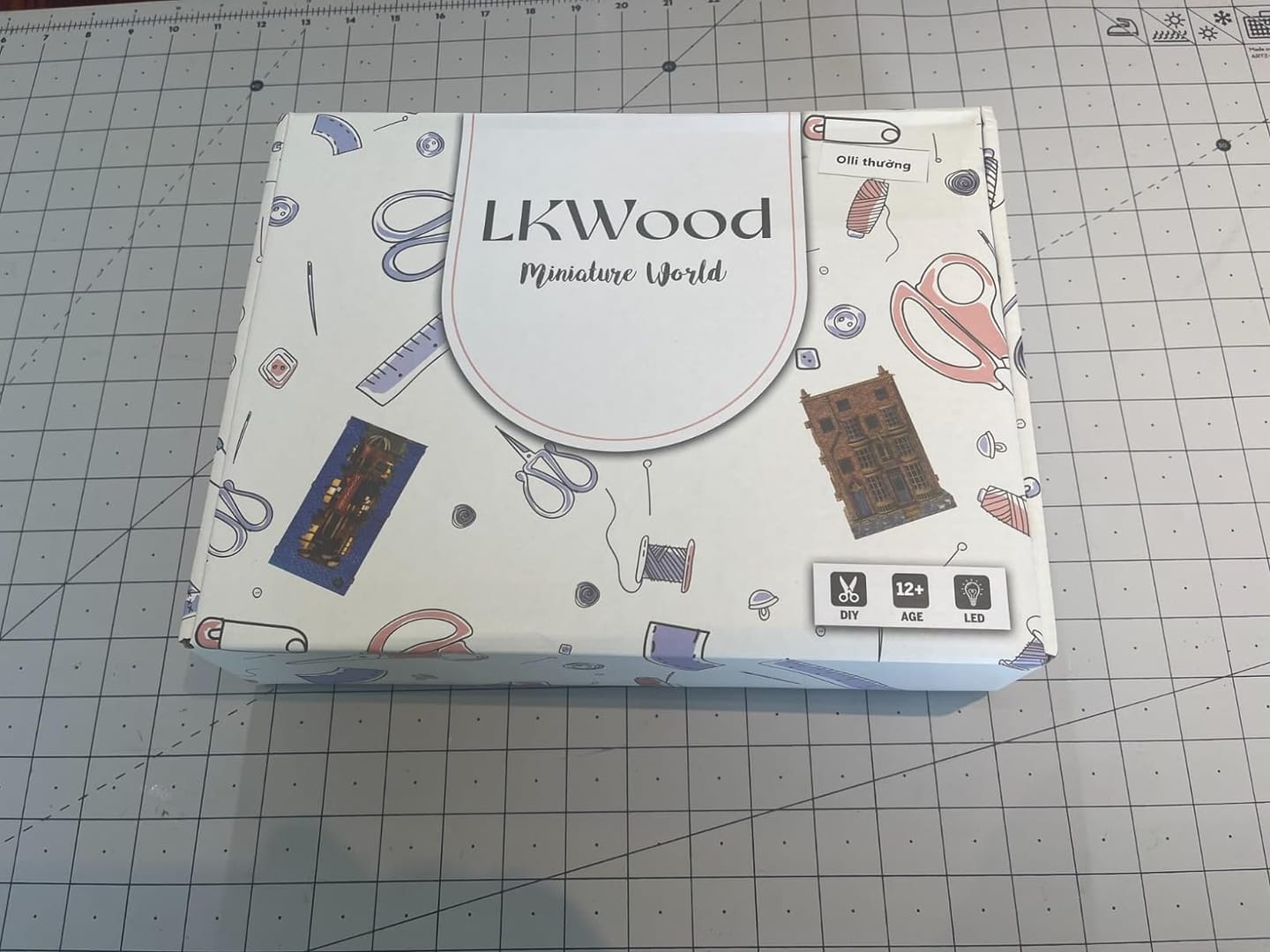 Customer photo review of Ollivanders Wand Shop Book Nook | LKWood
