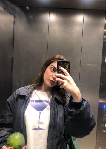 Customer photo review of 'Sweet or Sour' baby tee