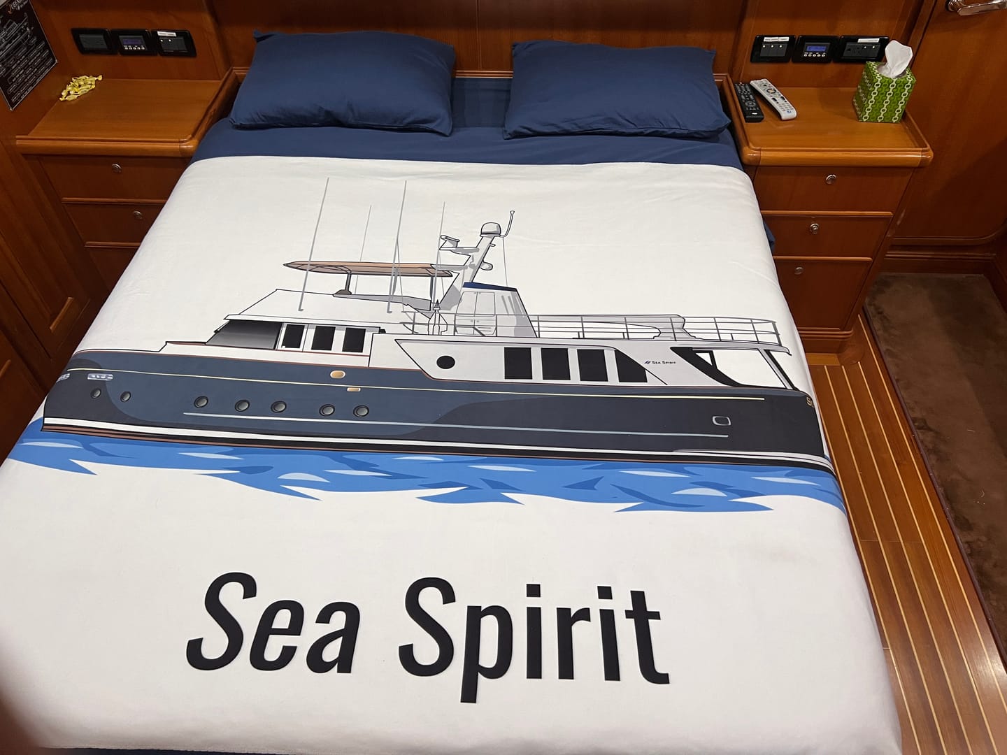 Customer photo review of Custom Fleece Blanket