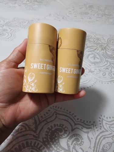 Customer photo review of North Carolina Sweet Ginger Rub