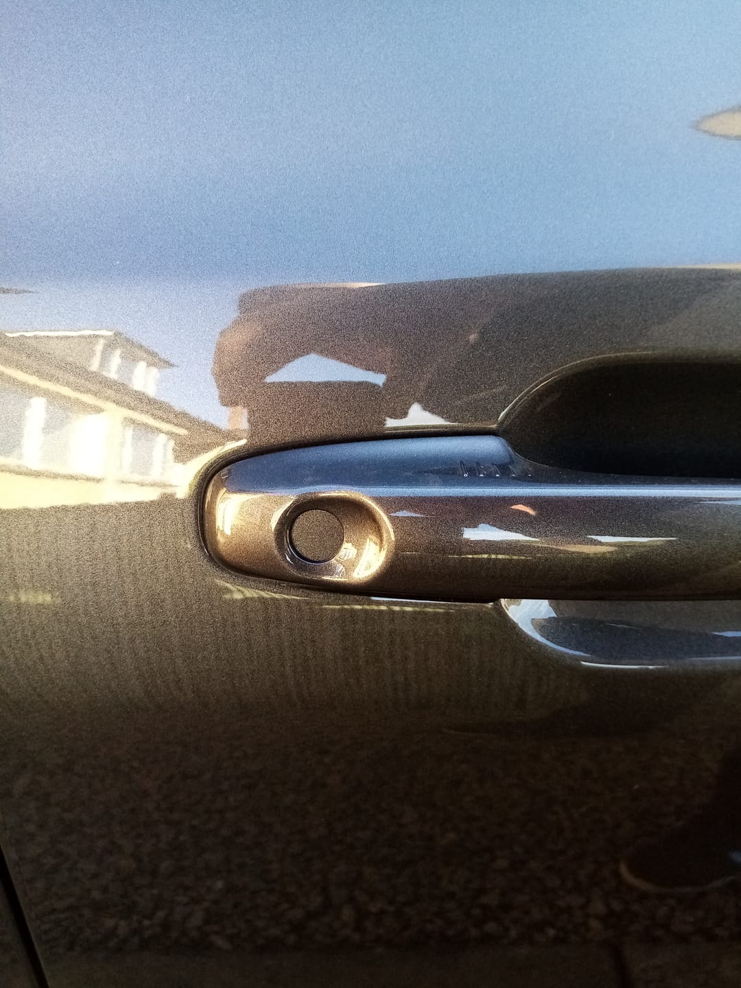 Customer photo review of Door Lock Barrel Blanking Plate - Mk2/2.5/3/3.5/4/4.5 Focus / Mk7/7.5 Fiesta (Painted)