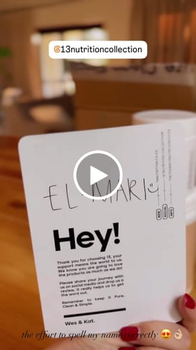 Customer video review of 100% Whey Protein