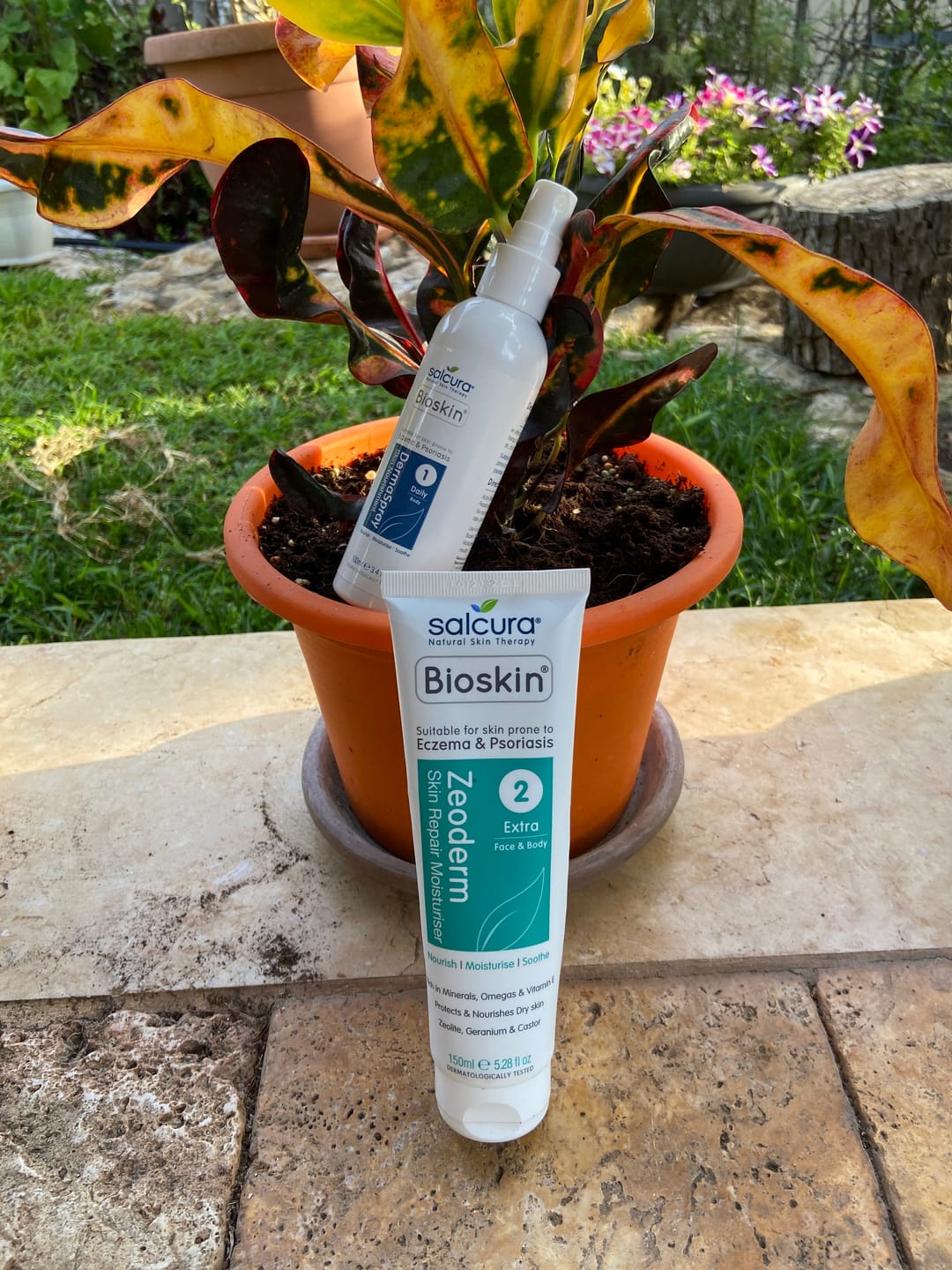 Customer photo review of Bioskin Zeoderm Skin Repair Moisturiser