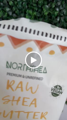 Customer video review of Premium + Authentic Raw Shea Butter