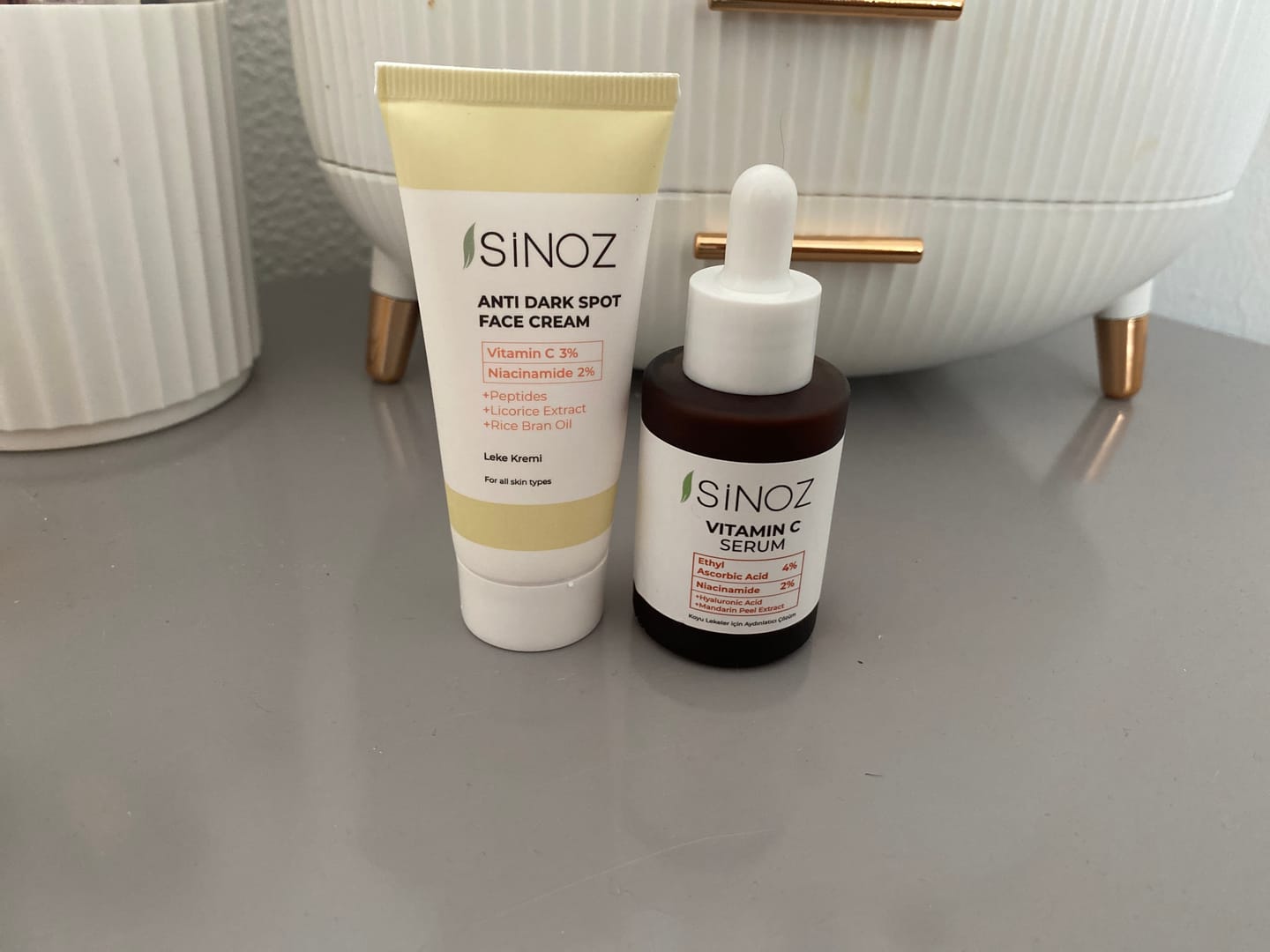 Customer photo review of Dark Spot Set