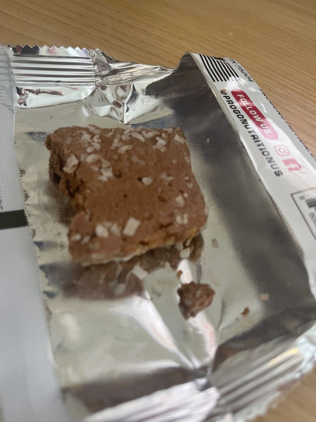 Customer photo review of Chocolate Peanut Butter Crunch