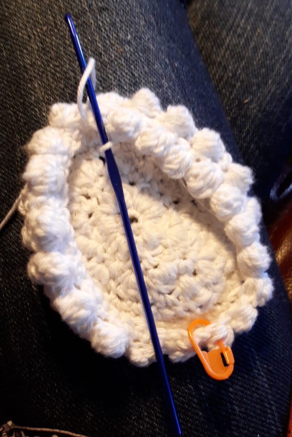 Customer photo review of Wren 8 ply Cotton Fiddlesticks