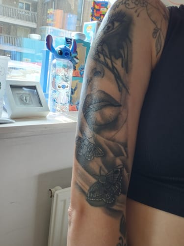 Customer photo review of TattooNumbx Numbing Cream