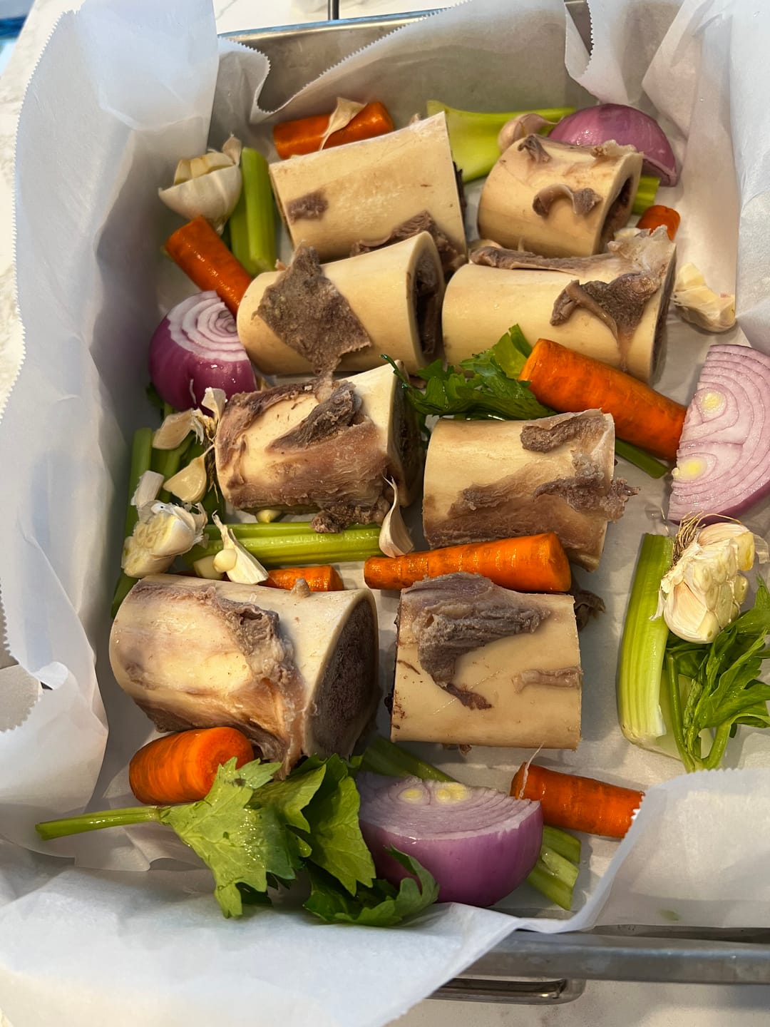 Customer photo review of BEEF MARROW BONES