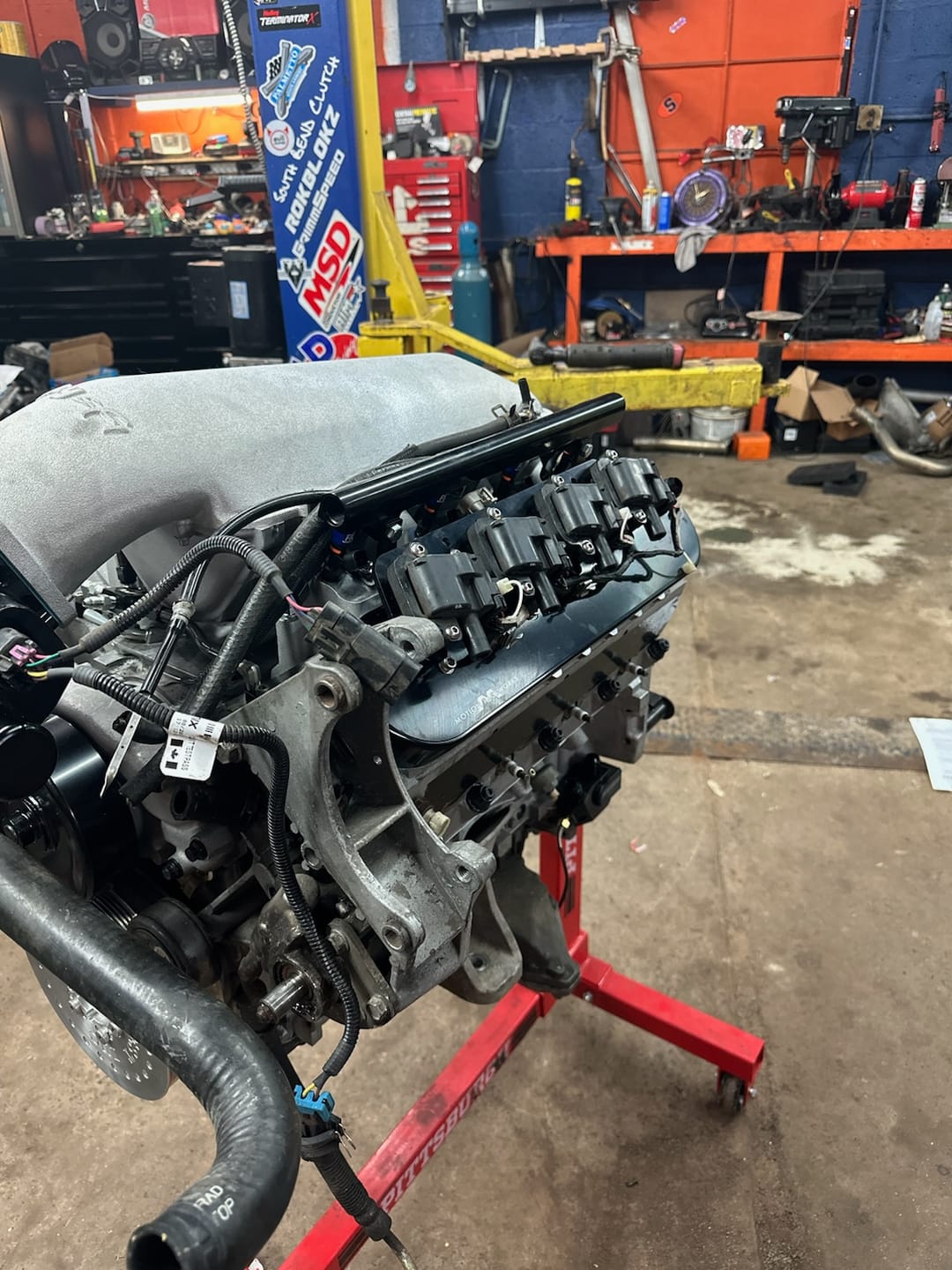Customer photo review of Motion Raceworks Billet LS Valve Covers 10-120BLK