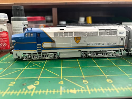 Customer photo review of BLI 8293 RF-16 Sharknose A, D&H 1216, Blue Warbonnet, No-Sound / DCC-Ready, HO