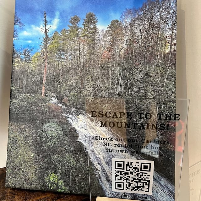 Customer photo review of Custom Acrylic Business Decoration Sign - Personalized QR Sign Shop Decor Business Social Media Sign Sign for Business Custom Acrylic Sign Acrylic Sign Logo Table Sign Social Media Sign Qr Code Signs