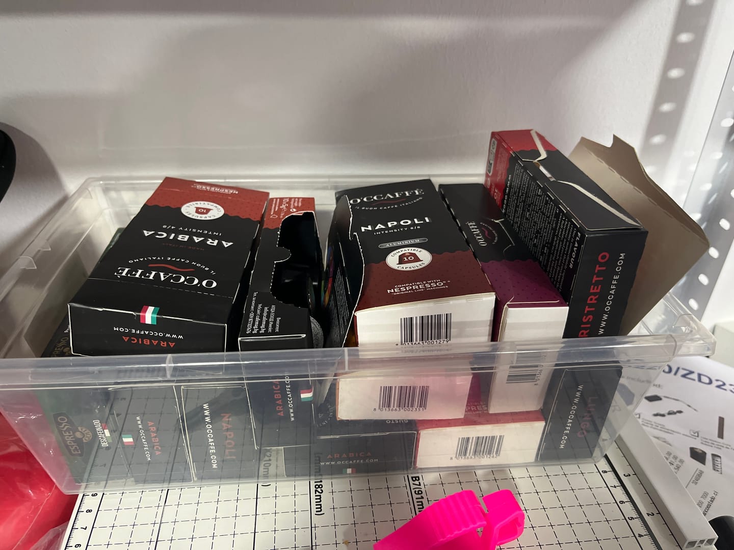 Customer photo review of Pack Occaffe 120 Cápsulas Aluminio Compatibles para Nespresso