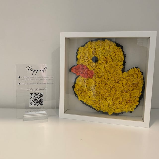 Customer photo review of Custom Acrylic Business Decoration Sign - Personalized QR Sign Shop Decor Business Social Media Sign Sign for Business Custom Acrylic Sign Acrylic Sign Logo Table Sign Social Media Sign Qr Code Signs