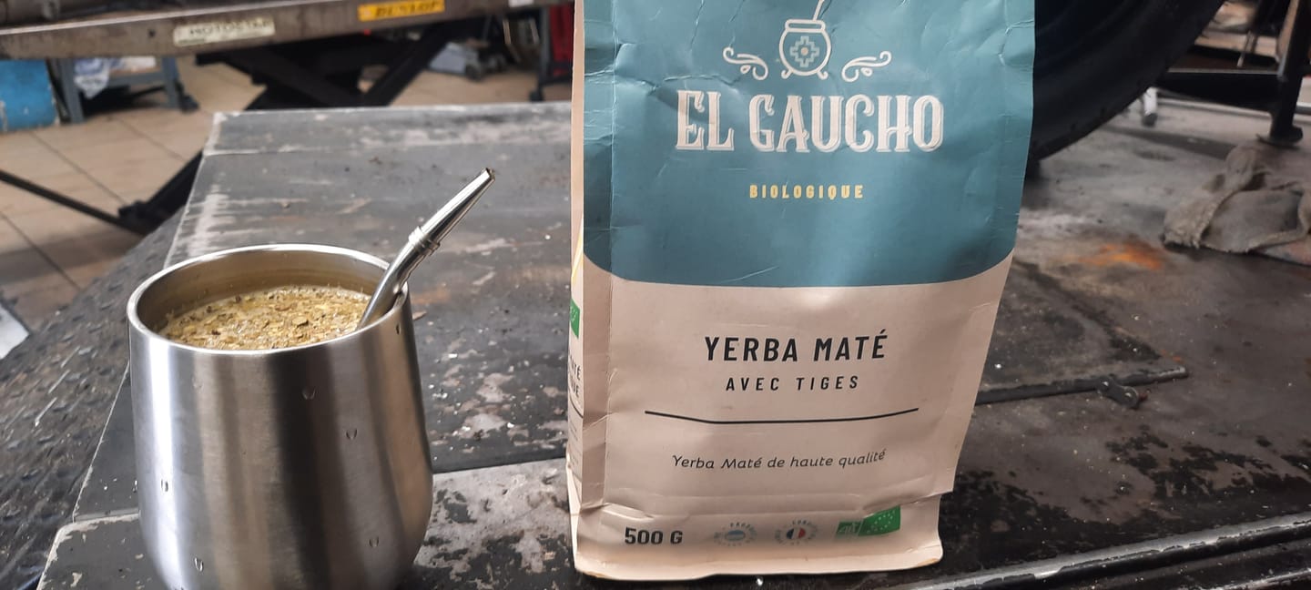 Customer photo review of El Gaucho (FR-BIO-09) - Yerba Maté D'argentine 500g