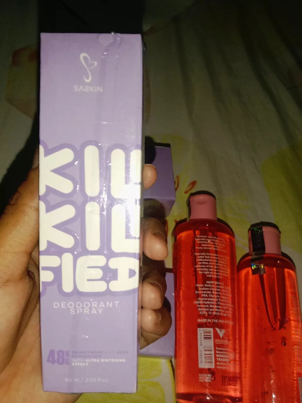 Customer photo review of KILI-KILI FIED Deo Spray By Sachzna
