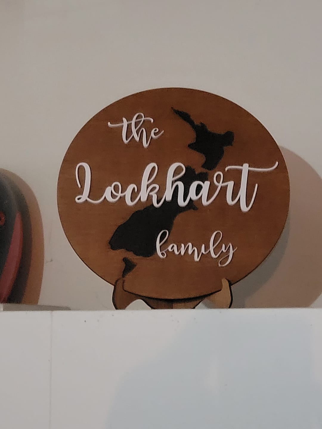 Customer photo review of NZ Family Name Round