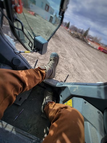 Customer photo review of FX-1 Work Pants Whiskey