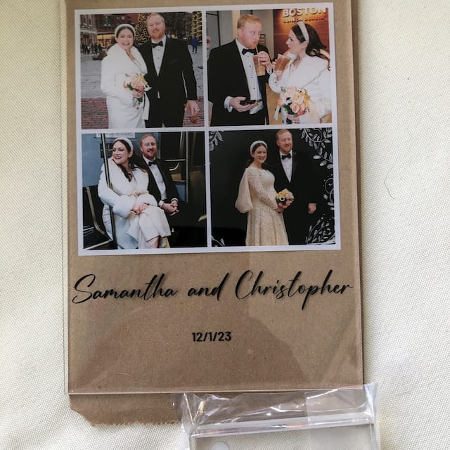 Customer photo review of Personalized Photo Plaque Print - Bestfriend Gift Gift for Her Gift for Him Photo Collage Best Friend Gifts Custom Couples Gift Gifts for wife