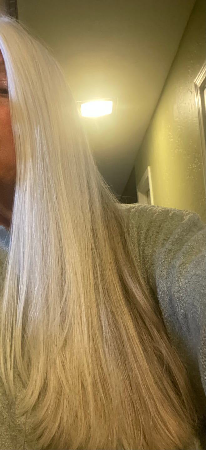 Customer photo review of HAIR ELIXIR SERUM