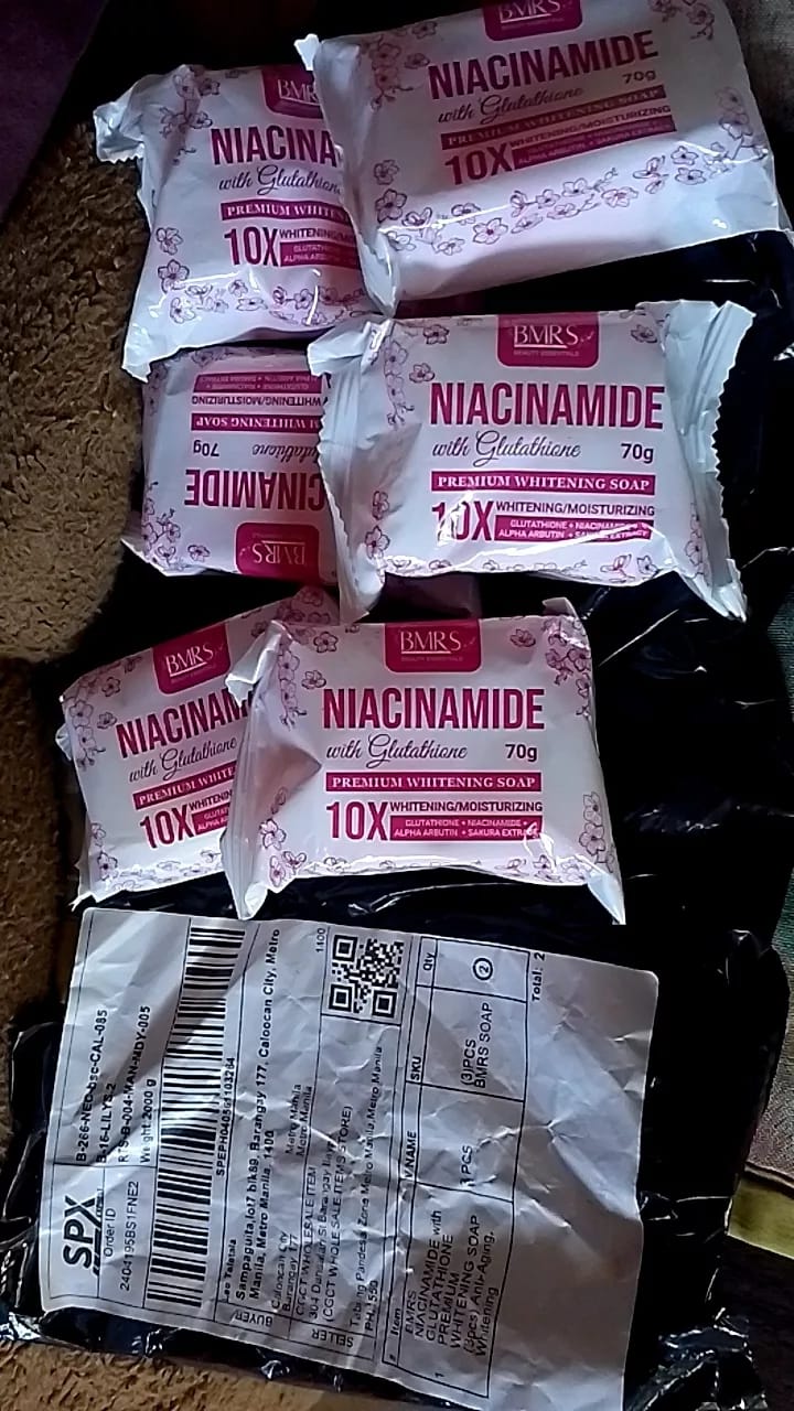 Customer photo review of BMRS Niacinamide Soap