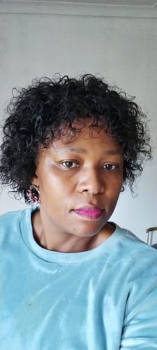 Customer photo review of Brazilian Full Cap Wig - Eva