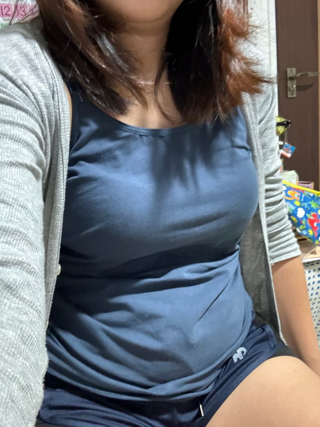 Customer photo review of Ellie Cruz Nursing Camisole