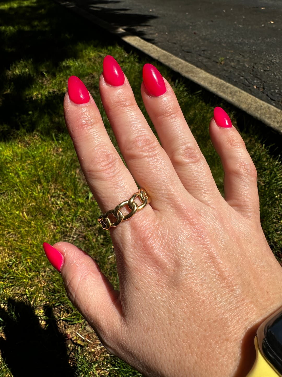 Customer photo review of Cuban Ring
